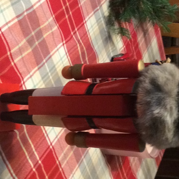 Vtg German Nutcracker 15” Soldier Moving mouth. - Picture 7 of 9